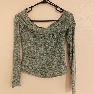 Off the shoulders top.